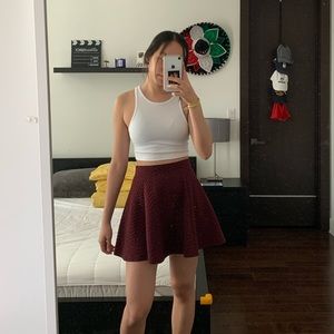 Super Cute red skirt